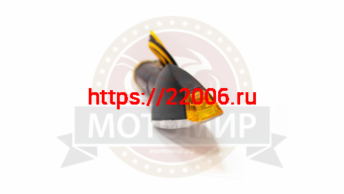 Боковой фонарь (LED) (компл. - 1 пар) QZ-003 черный, конусовидный фото 4 Боковой фонарь (LED) (компл. - 1 пар) QZ-003 черный, конусовидный фото 4