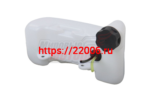 Бензобак мотокосы GBC-043М/052М в сборе (крепление по центру, горловина боковая)(М43048)