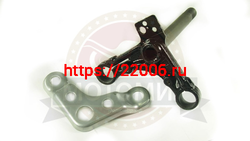 Траверса RUBIKON SPORT/STREET/STREET LED в сборе, верхняя+нижняя с осью (под перья 27 мм) (НАБОР)