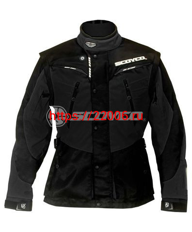 Куртка мотоциклетная JK27 черная (L) Scoyco Куртка мотоциклетная JK27 черная (L) Scoyco