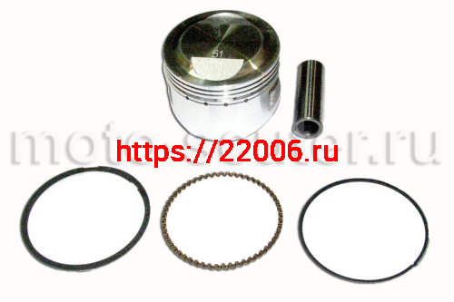 Поршень в сборе MTRT 139QMB 4т 85cc d-51 std стандартный TW Поршень в сборе MTRT 139QMB 4т 85cc d-51 std стандартный TW