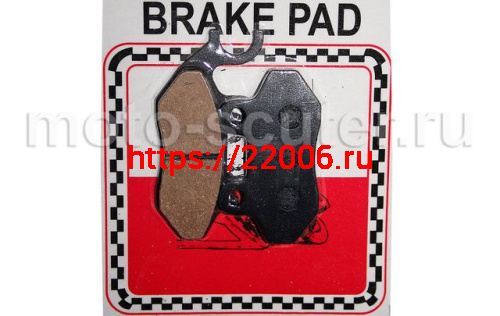 Колодки тормозные диск 2 Скутер ТММР Колодки тормозные диск 2 Скутер ТММР