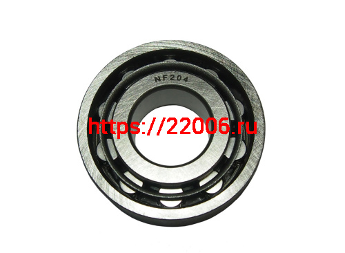 Подшипник 12204 (20x47x14) Урал первичного вала (NF204) Подшипник 12204 (20x47x14) Урал первичного вала (NF204)