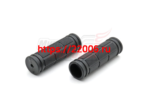 Ручки руля вело 85мм (пара) (HC-090) ЧЕРНЫЕ