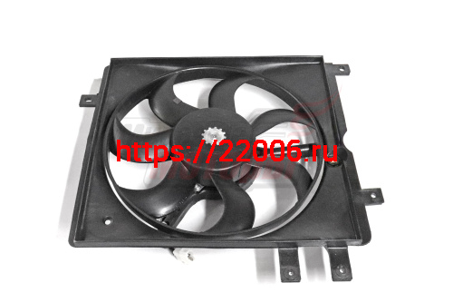 Вентилятор охлаждения радиатора левый GC6 (101600350753) Вентилятор охлаждения радиатора левый GC6 (101600350753)