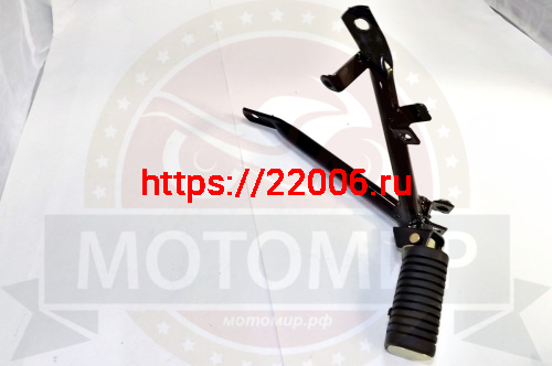 Подножка пассажира левая SIGMA SPORT/SIGMA в сборе с кронштейном фото 2 Подножка пассажира левая SIGMA SPORT/SIGMA в сборе с кронштейном фото 2