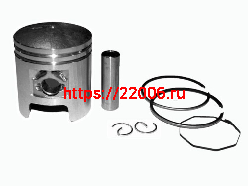 Поршень в сборе Suzuki ТВ60 d-43 мм std стандартный