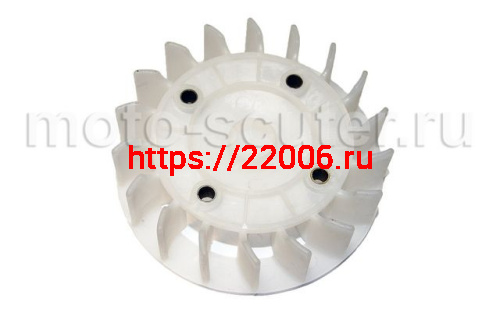 Крыльчатка охлаждения на магнето двигателя 152QMI, 157QMJ 125/150сс Крыльчатка охлаждения на магнето двигателя 152QMI, 157QMJ 125/150сс