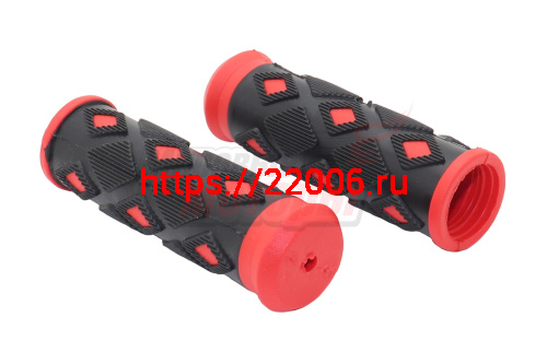 Ручки руля вело 90мм (пара) "Ромбик"