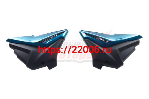 Облицовка боковая (крышка бардачка) Alpha ANDES морская волна (ПАРА)