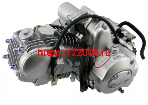 Двигатель 152FMH 110см3 механическое сцепление(карбюратор, CDI, кат.заж.,реле напр., кикс, ножка п/п Двигатель 152FMH 110см3 механическое сцепление(карбюратор, CDI, кат.заж.,реле напр., кикс, ножка п/п