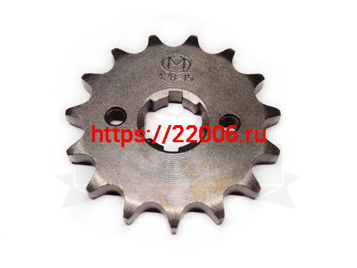 Звезда 15 зуб. (428) (d18-20; 2х34) цепи, ведущая Zongshen ZS 172FMM-5 CB250 см3 (100103810) (НАБОР) Звезда 15 зуб. (428) (d18-20; 2х34) цепи, ведущая Zongshen ZS 172FMM-5 CB250 см3 (100103810) (НАБОР)